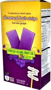 1 strip (14 g) All-Natural Fruit Strip - Harvest Grape