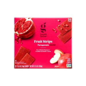 1 strip (14 g) Pomegranate Fruit Strip