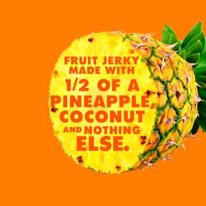 1 strip (23 g) 1/2 of An Organic Pineapple with Coconut
