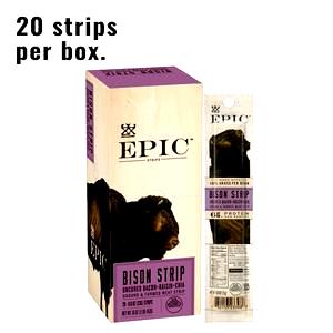 1 strip (28 g) Bison Breakfast Strips