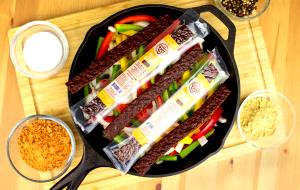 1 strip (28 g) Fajita Beef and Veggie Strip