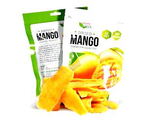 1 Strip (3-1/4" X 7/8" X 1/8") Dried Mango