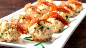 1 Stuffed Shrimp Shrimp with Crab Stuffing