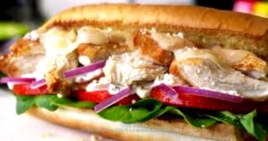 1 sub 6" Chicken Caesar Melt