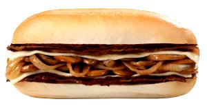 1 sub (9.4 oz) Hot Buttered Cheesesteak