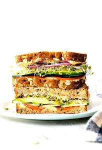 1 sub Veggie Delite with Hummus (Large)