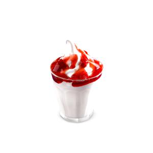 1 sundae (125 g) Strawberry Sundae (Kids)
