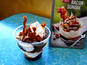 1 sundae Bacon Sundae