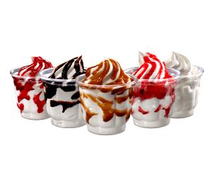 1 Sundae Jr. Butterfinger Sundae