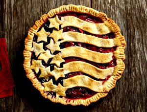 1 Surface Inch Berry Pie (One Crust)