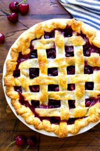 1 Surface Inch Cherry Pie (One Crust)