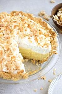 1 Surface Inch Coconut Cream Pie