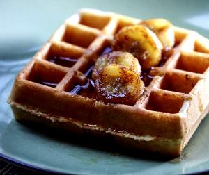 1 Surface Inch Cornmeal Waffle
