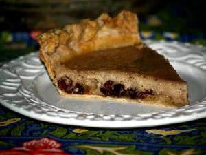1 Surface Inch Raisin Pie (Two Crust)