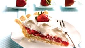 1 Surface Inch Strawberry Cream Pie