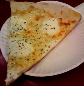 1 Surface Inch Thick Crust White Pizza