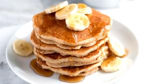 1 Surface Inch Whole Wheat Pancakes