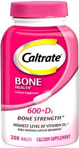 1 tablet 600+D Calcium Supplement