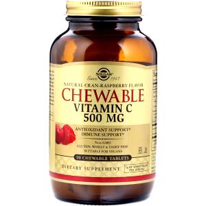 1 tablet Chewable Vitamin C 500