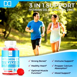 1 tablet Gummie D-3