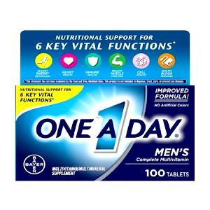 1 tablet Multivitamin/Multimineral Supplement