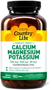1 tablet Potassium Calcium Supplement