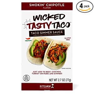 1 taco (10.2 oz) Beef Chipotle BBQ Soft Taco