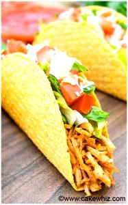 1 taco (116 g) Shredded Chicken Taco