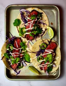 1 taco (154 g) Carne Asada Taco