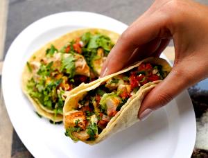 1 taco (177 g) Grilled Wahoo Taco