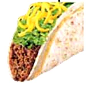 1 taco (206 g) Grande Soft Taco