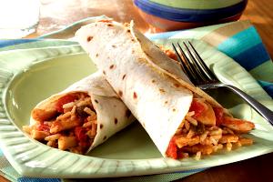 1 taco (72 g) Chicken Soft Taco without Cheddar Cheese