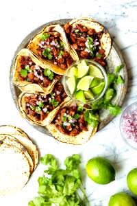 1 taco (92 g) Flame-Grilled Steak Fajita Taco without Pepper Jack Cheese