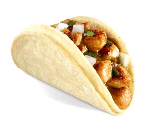 1 taco (98 g) Chicken Taco Del Carbon