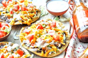 1 Taco Bell Meatless Taco or Tostada with Beans and Cheese, Lettuce, Tomato and Salsa