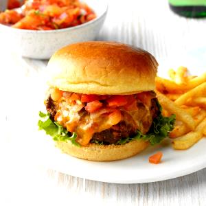 1 Taco Burger Taco Burger on Bun