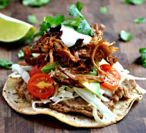 1 taco Carnitas Taco Al Carbon