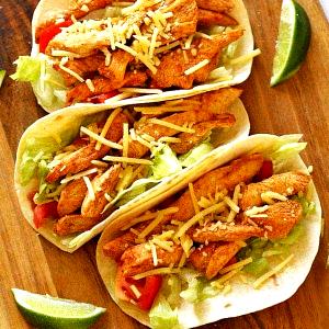1 Taco Chicken Softshell Taco W/O Cheese