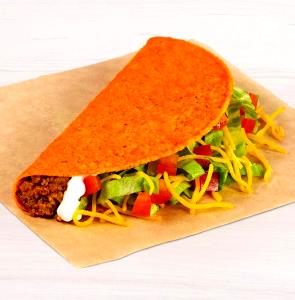 1 taco Doritos Locos Tacos Supreme