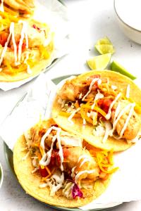 1 Taco Dos XX Fish Tacos W/ Chipotle Sauce