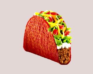 1 taco Fiery Doritos Locos Taco Supreme