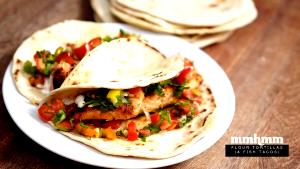 1 taco Soft Flour Tortilla Overachiever Taco - Fish