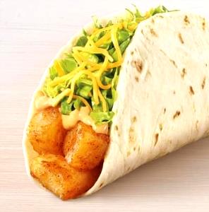 1 taco Soft Taco - Spicy Potato