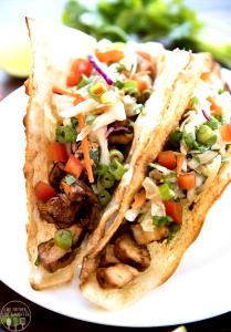 1 taco Teriyaki Chicken Taco
