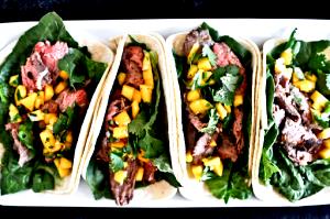 1 taco Thai Chili Steak Taco