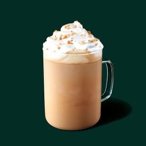 1 tall (12 oz) Chestnut Praline Latte (Tall)