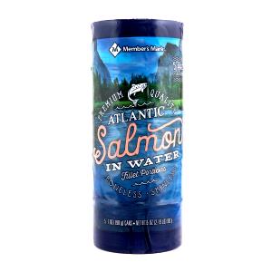 1 Tall Can (16 Oz), Drained Canned Salmon