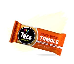 1 tamale (5 oz) Spicy Bean Tamale