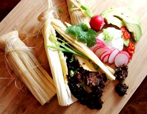 1 tamale Bison & Beef Tamales