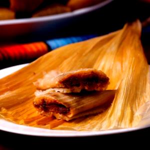 1 tamale Pork Tamales